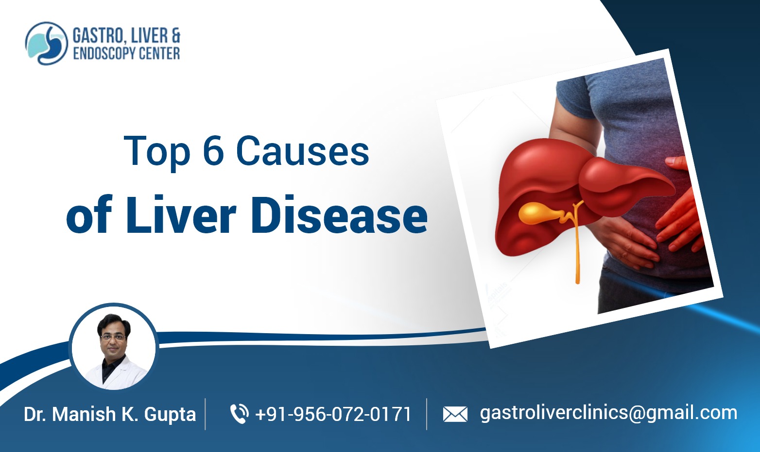 Top 6 Causes of Liver Disease - Dr. Manish K. Gupta